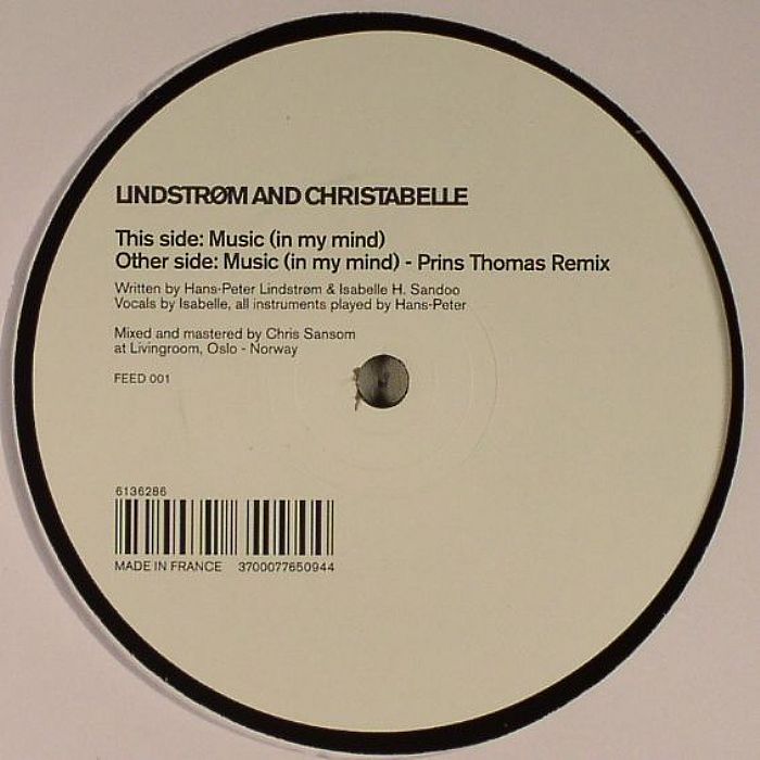 Lindstrom | Christabelle – Music (In My Mind) vinyl cover