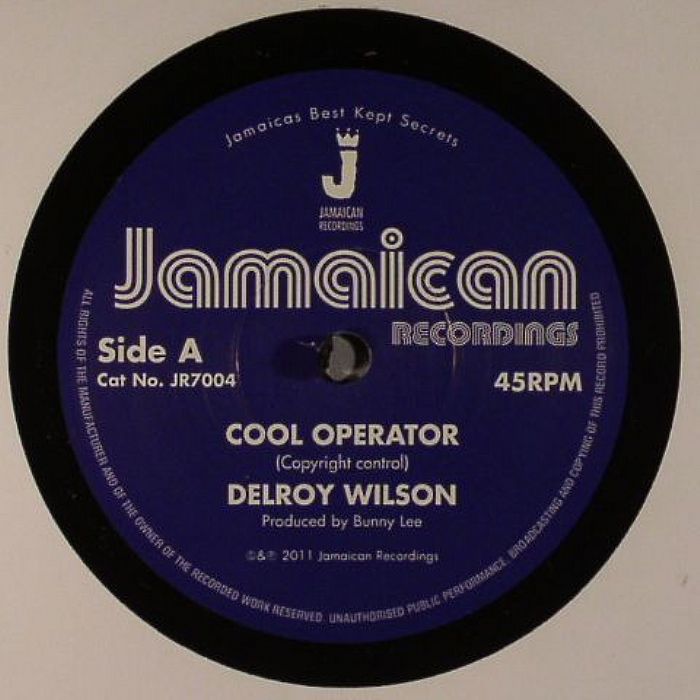 Delroy Wilson Cool Operator
