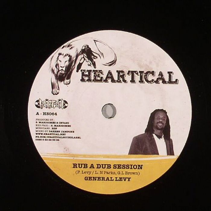 General Levy | Basque Dub Foundation – Rub A Dub Session (Sylford Walker Chant Down Babylon/aka Slaving/Blackman Time Riddim) vinyl cover