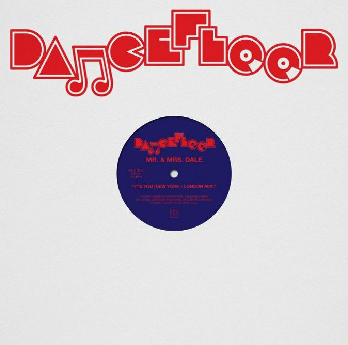 Mr and Mrs Dale – Its You vinyl cover