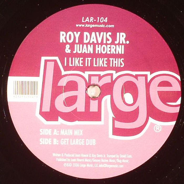 Roy Jr Davis | Juan Hoerni I Like It Like This