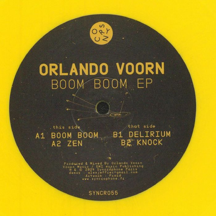 Orlando Voorn Boom Boom EP