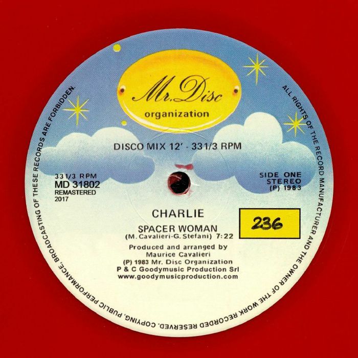 Charlie – Spacer Woman (remastered) vinyl cover