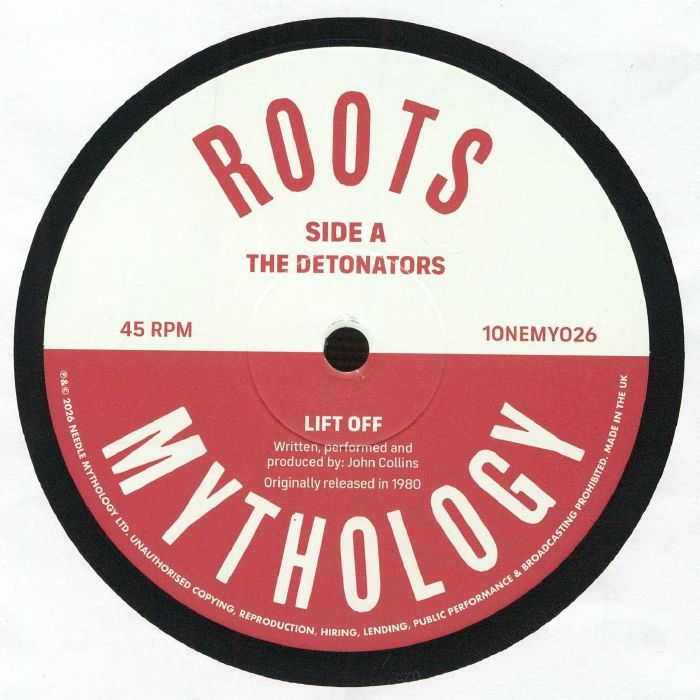 The Detonators – Lift Off vinyl cover