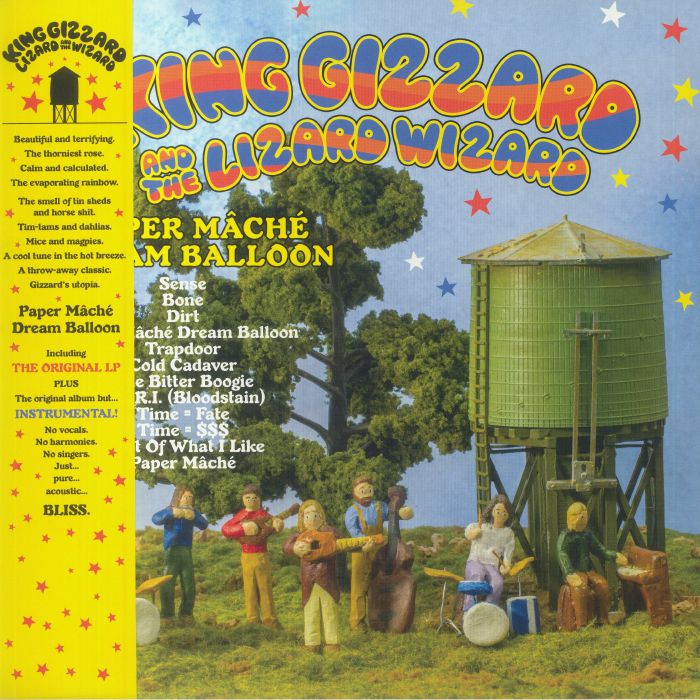 King Gizzard and The Lizard Wizard Paper Mache Dream Ballon (Deluxe Edition)