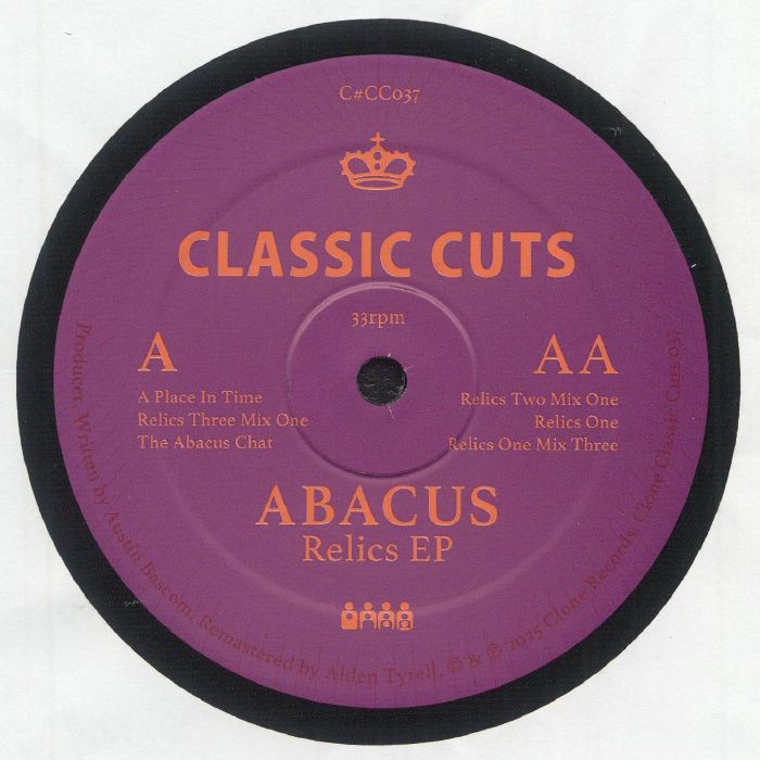 Abacus – Relics EP vinyl cover