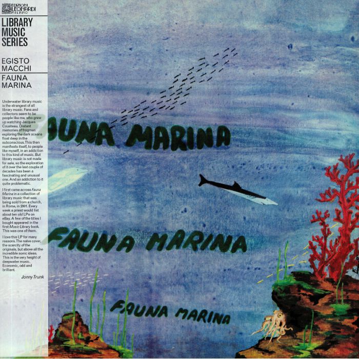 Egisto Macchi – Fauna Marina vinyl cover
