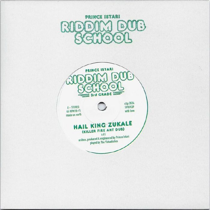 Prince Istari Riddim Dub School 3rd Grade