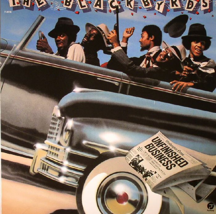 The Blackbyrds – Unfinished Business (reissue) vinyl cover