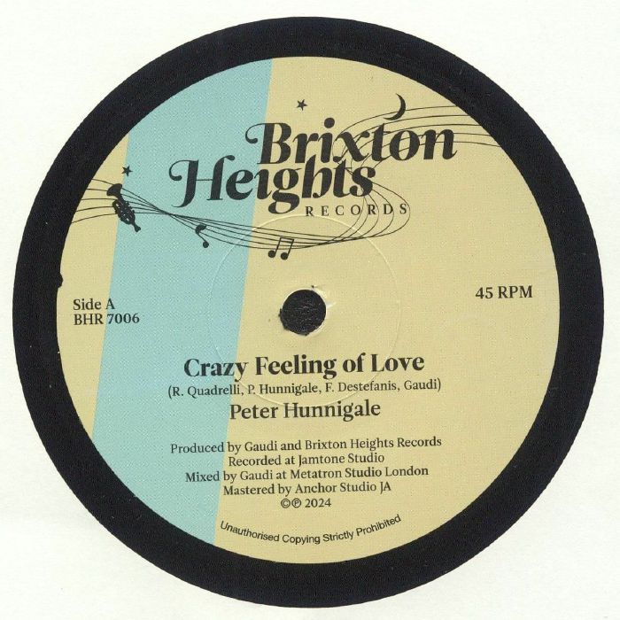 Peter Hunnigale | Brixton Heights Orchestra | Gaudi Crazy Feeling Of Love